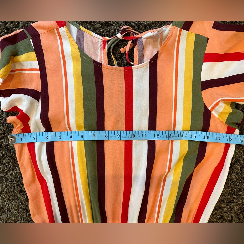 Time and Tru Striped Jumpsuit - Picture 7 of 13
